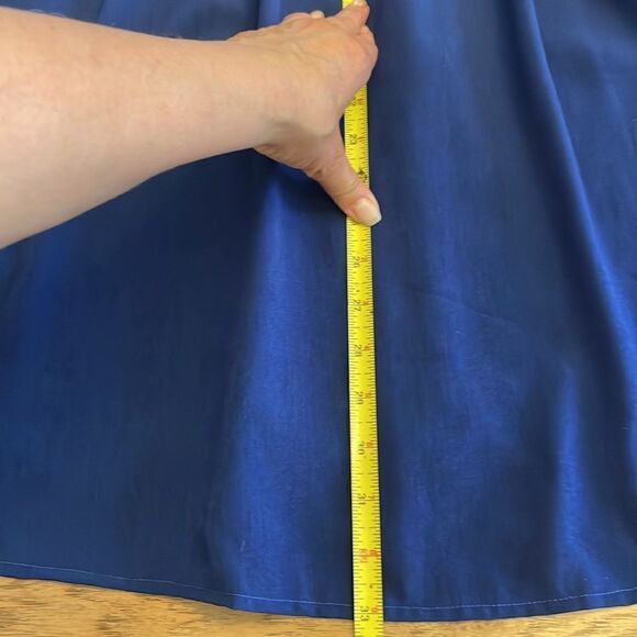 CROSBY BY MOLLIE BURCH SOLID BLUE ELLA DRESS WITH RAINBOW STRAPS.  NEW W… - Picture 8 of 12